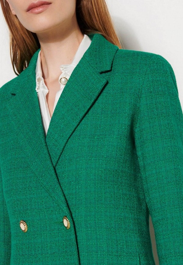 Пиджак Sandro цвет зеленый  Фото 4