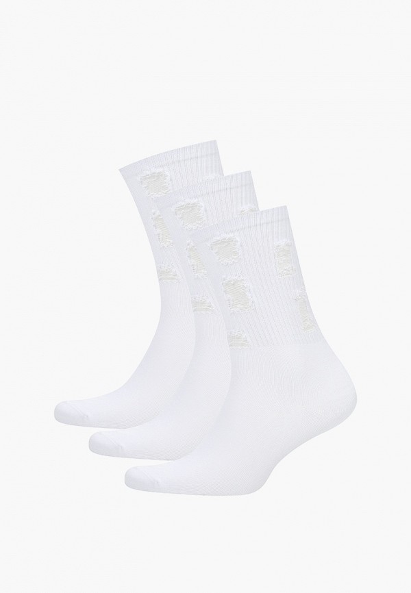 Носки 3 пары Hatparad цвет Белый 