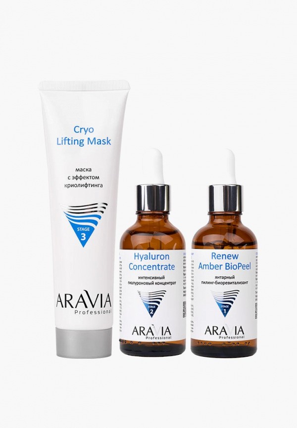 

Набор для ухода за лицом Aravia Professional, Голубой, Профессиональная пилинг-процедура для лица с эффектом «РЕДЕРМАЛИЗАЦИИ» RE-DERMA