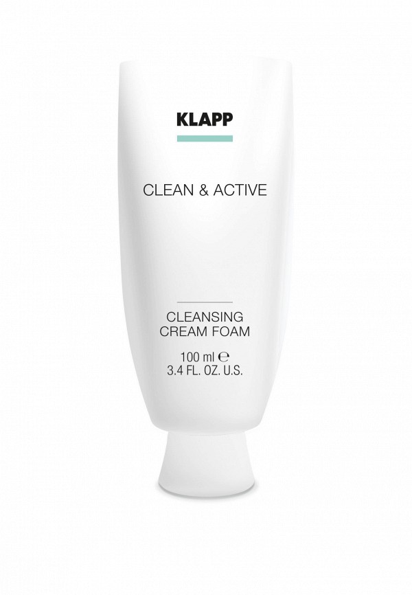 Пенка для умывания Klapp Очищающая крем-пенка /CLEAN&ACTIVE Cleansing Cream Foam 100 мл