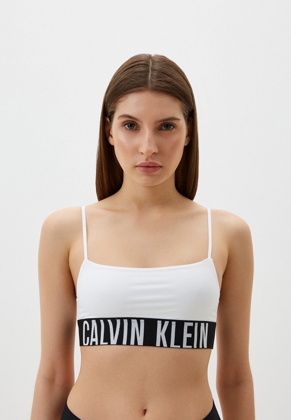 Бюстгальтер Calvin Klein цвет Белый 