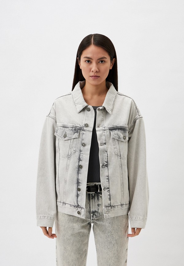 

Куртка джинсовая BLCV, Серый, Oversize Jambi Cloud grey