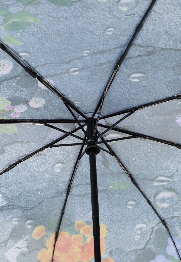Зонт складной Flioraj цвет Серый  Фото 4