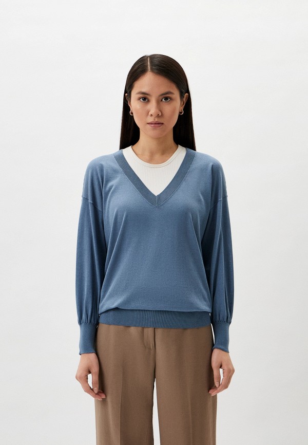 Пуловер Falconeri цвет Синий 