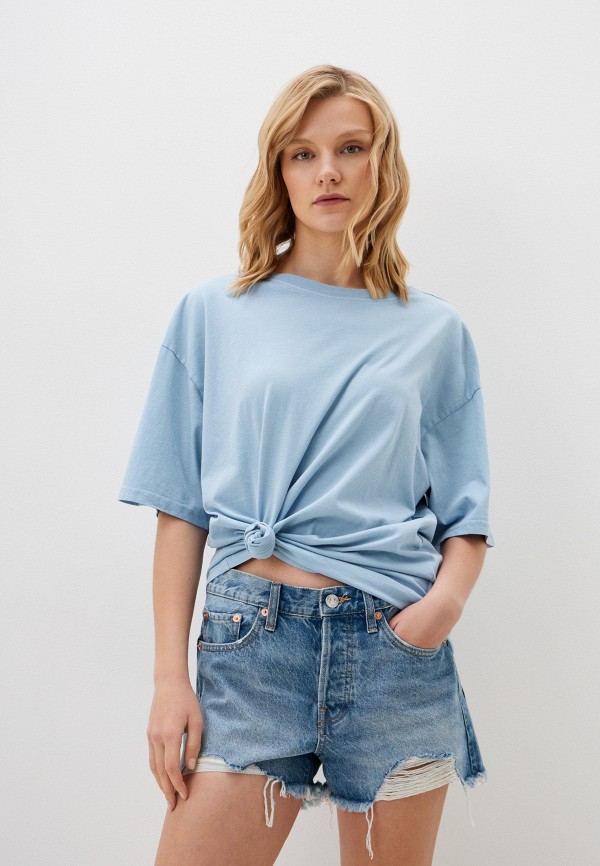 

Футболка Mavi, Голубой, SHORT SLEEVE TOP