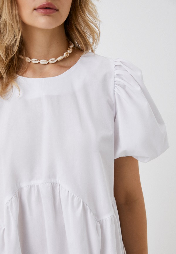 Платье Amandin белый, размер 44, фото 4