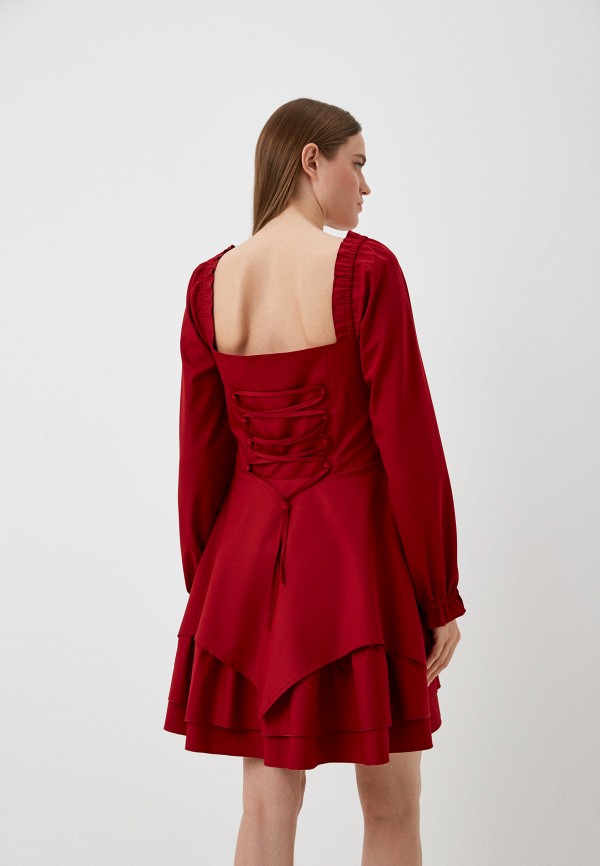 Платье Vi&Ka бордовый, размер 42, фото 3