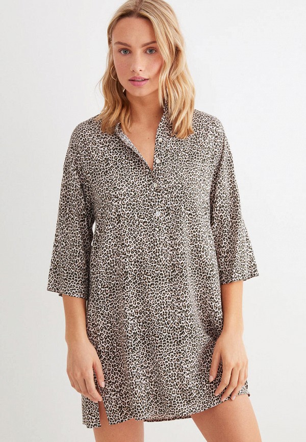 

Платье домашнее women'secret, Коричневый, women'secret MP002XW150QG