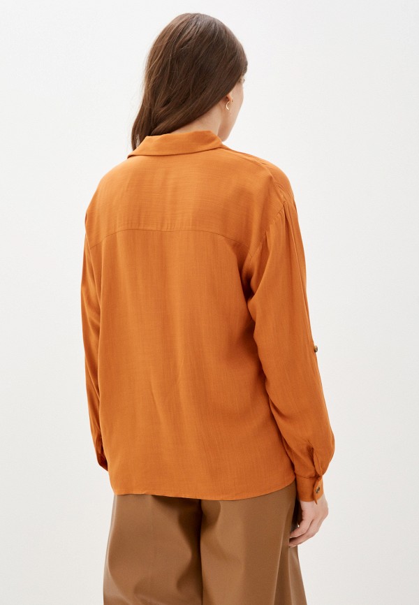 Рубашка DeFacto цвет коричневый  Фото 3