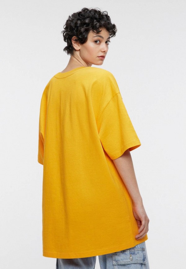 Футболка Befree оранжевый, размер 46, фото 3