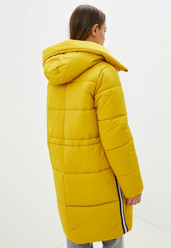 Куртка утепленная Dixi-Coat цвет желтый  Фото 3