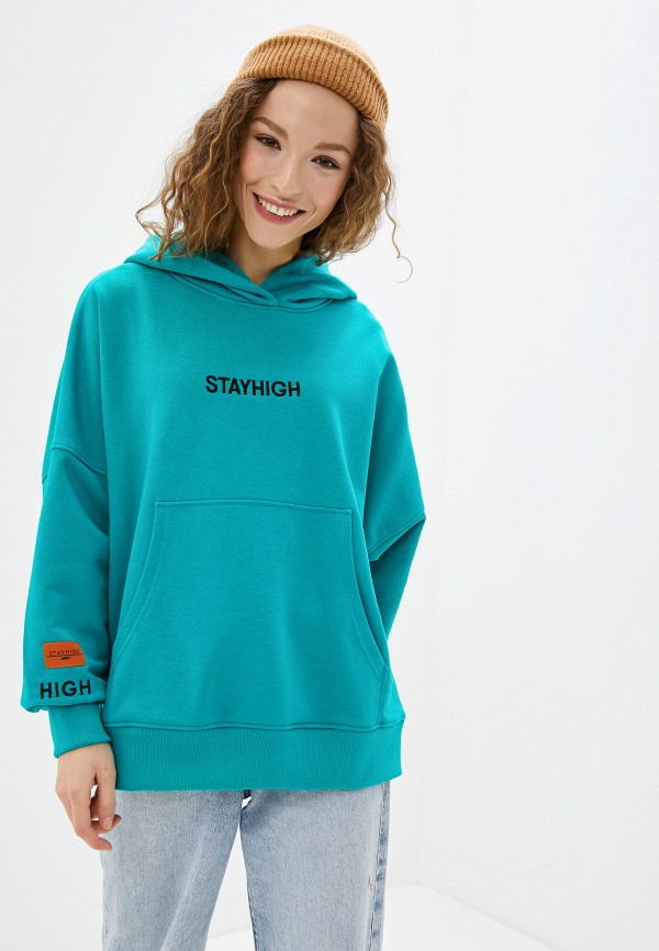 

Худи Stayhigh, Бирюзовый
