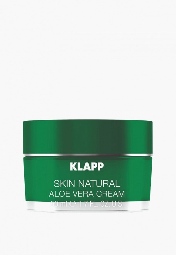 Крем для лица Klapp Алое Вера SKIN NATURAL Aloe Vera Cream, 50 мл крем для лица klapp cosmetics крем алое вера skin natural aloe vera cream