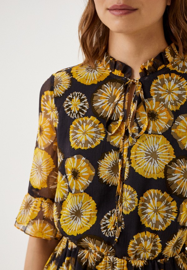 Платье Adele Fashion желтый, размер 44, фото 4