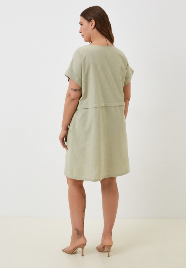 Платье Days зеленый, размер 46, фото 3