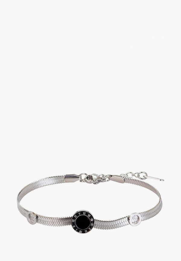 

Браслет Sherl, Серебряный;черный, Sherl MP002XW159YX
