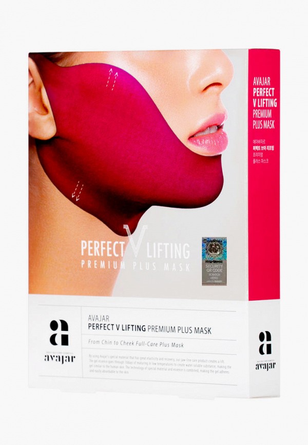 

Набор масок для лица Avajar, Розовый, Лифтинговых Плюс, Perfect V lifting premium plus mask, 5 шт.
