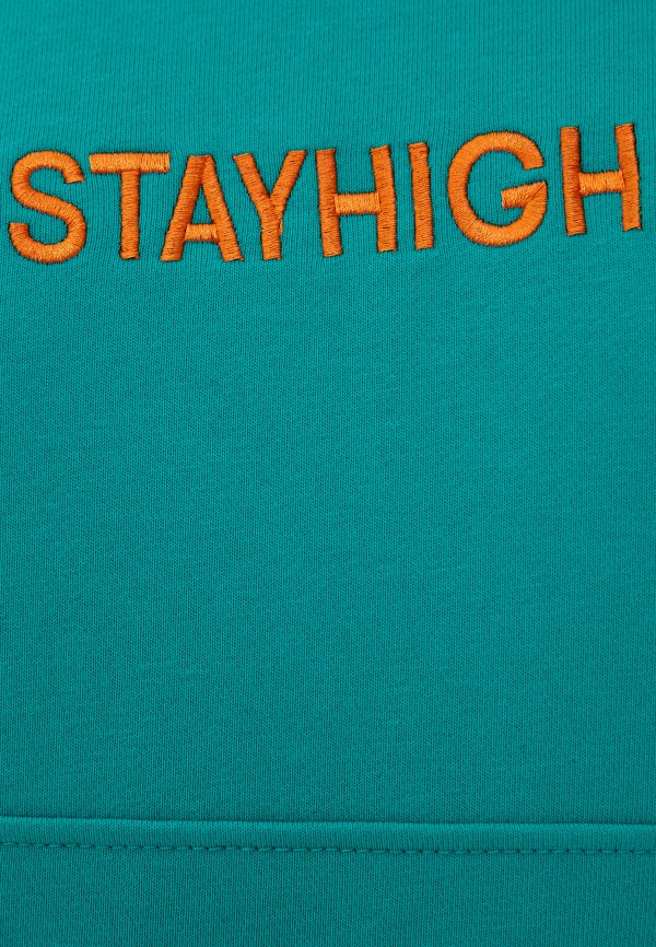 Худи Stayhigh цвет бирюзовый  Фото 4