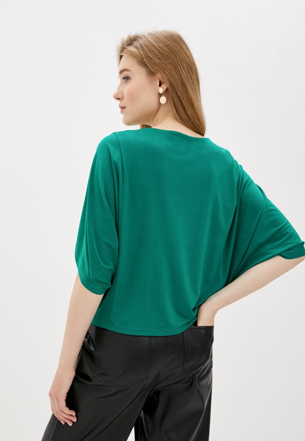 Блуза Модный дом Виктории Тишиной цвет зеленый  Фото 3