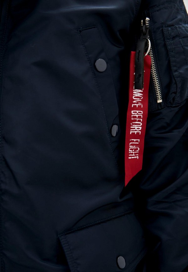 

Парка Alpha Industries, Синий, Alpha Industries MP002XW15BB6