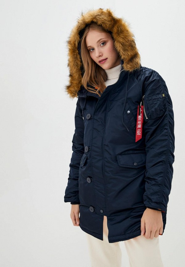 

Парка Alpha Industries, Синий, N-3b W