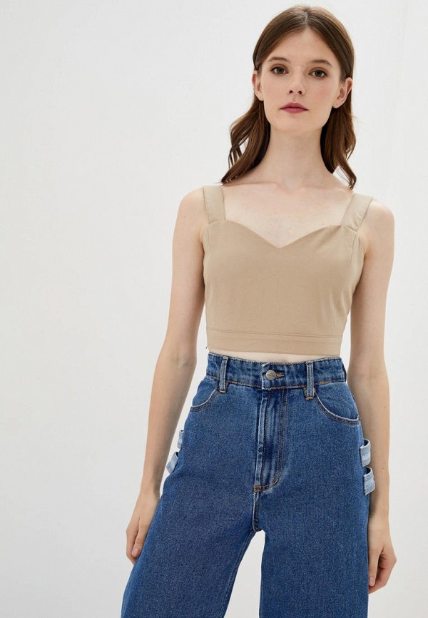 

Топ WhyNotDenim, Бежевый, WhyNotDenim MP002XW15CCP