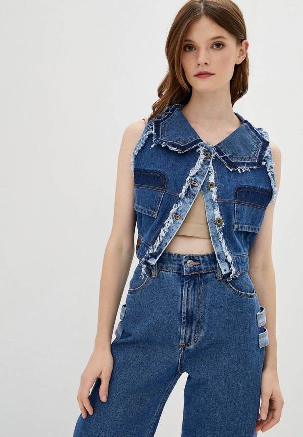 

Жилет джинсовый WhyNotDenim, Синий