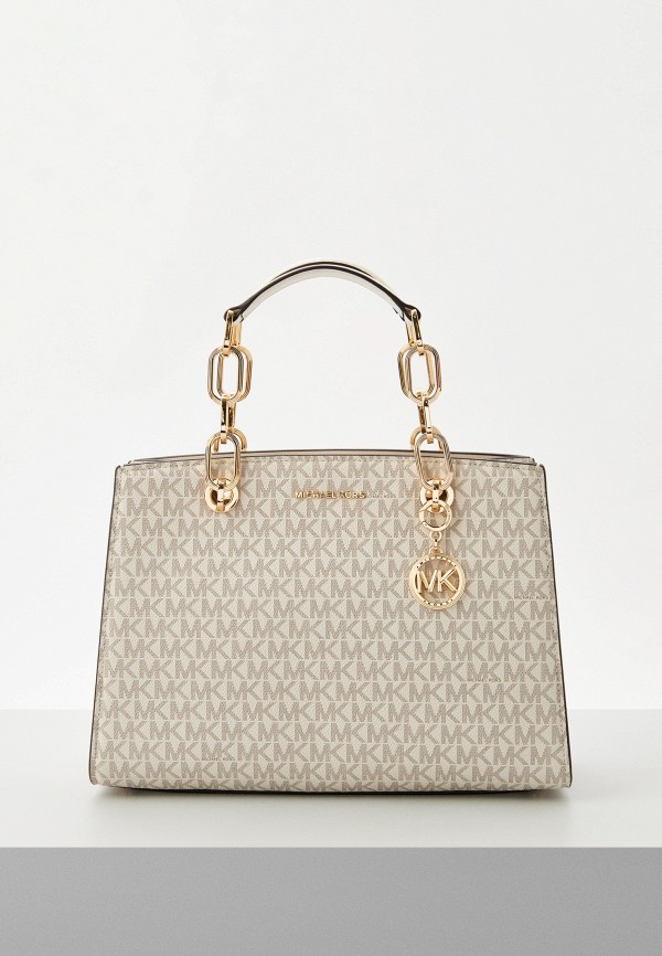 

Сумка и брелок Michael Michael Kors, Бежевый