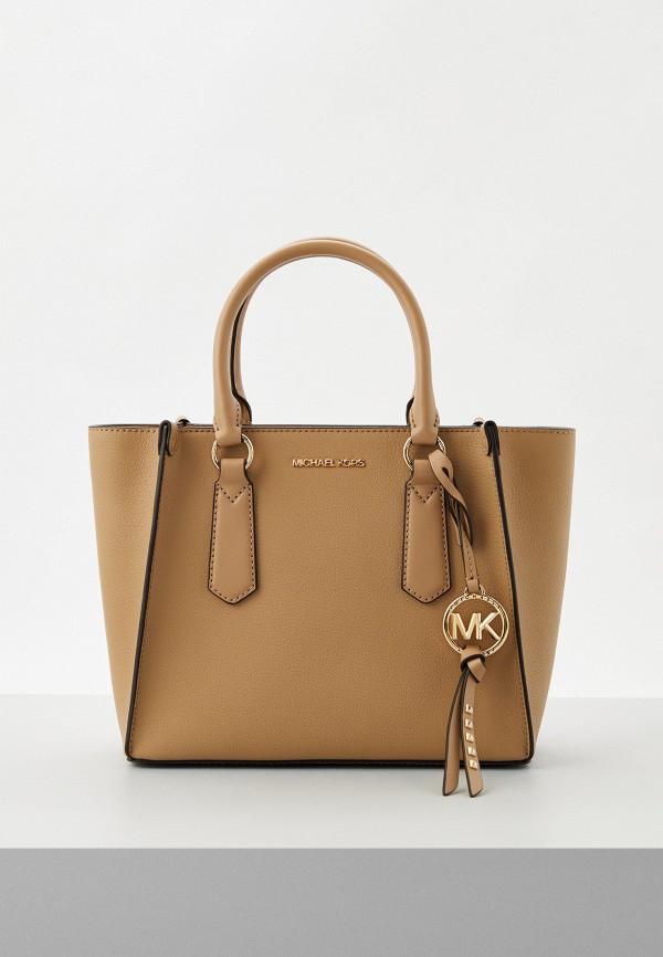 

Сумка и брелок Michael Michael Kors, Бежевый