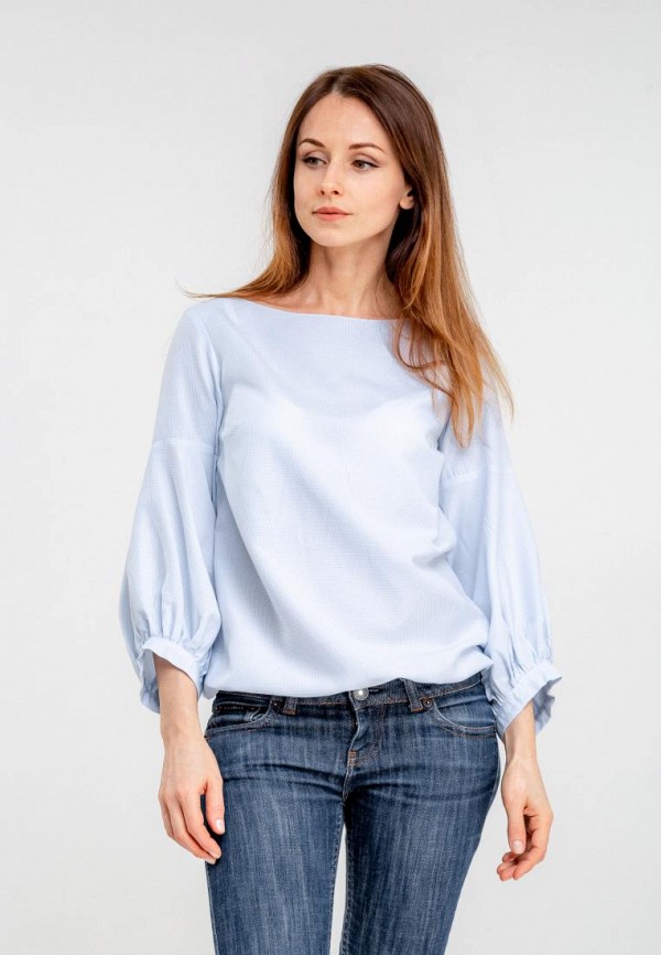

Блуза DressInJoy by Lipashova & Malko, Голубой