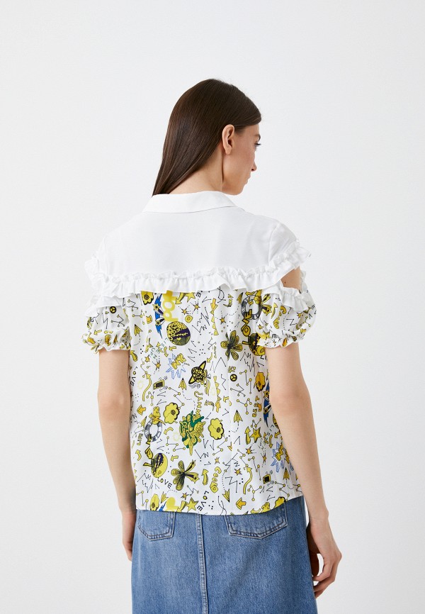 Блуза Selisa белый, размер 48, фото 3