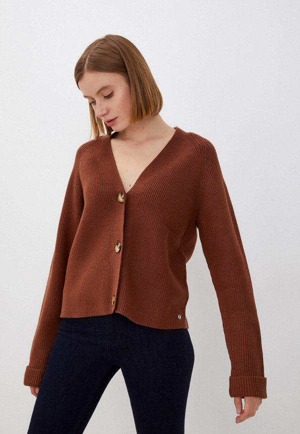 

Кардиган Tom Tailor, Коричневый