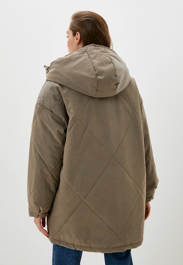 Куртка утепленная SashaOstrov цвет коричневый  Фото 3
