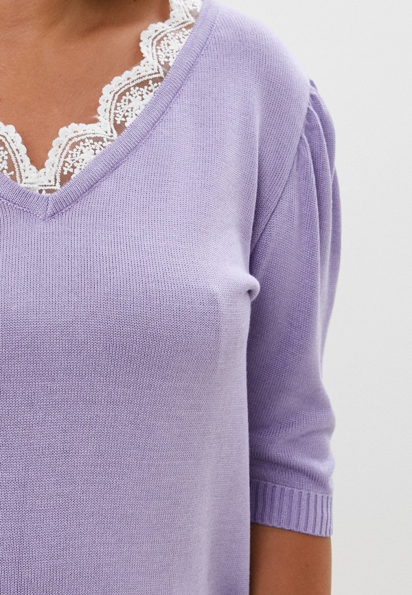 Пуловер Vivawool цвет фиолетовый  Фото 4