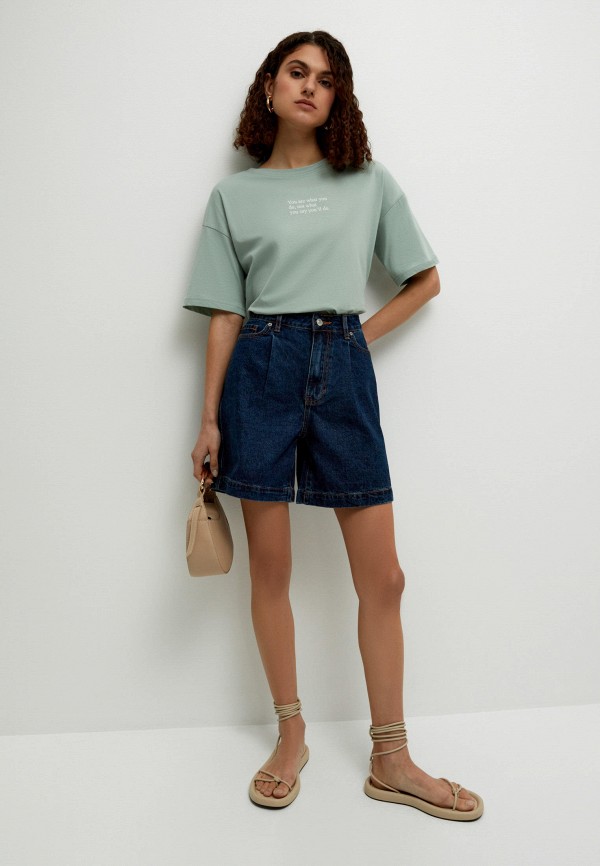 фото Шорты джинсовые zarina