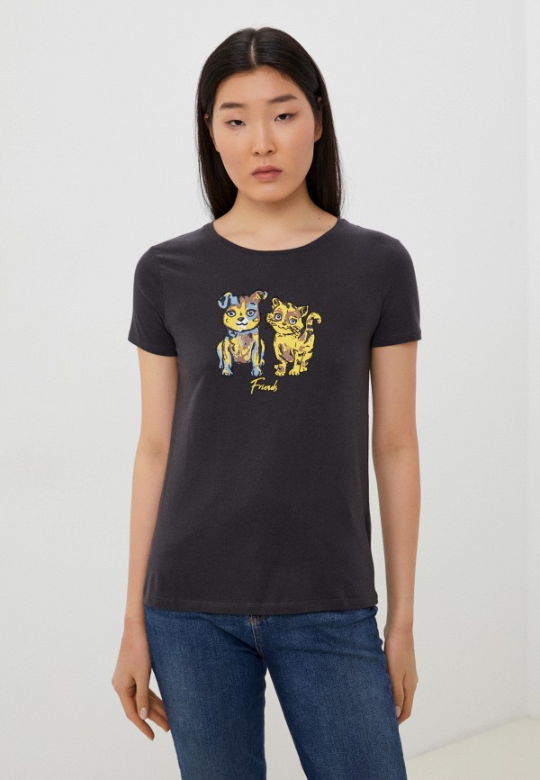 

Футболка Mavi, Серый, SHORT SLEEVE TOP
