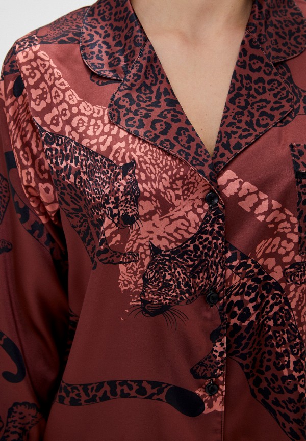 Пижама Vienetta цвет коричневый  Фото 5