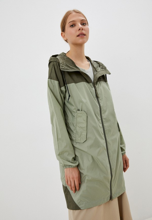 

Парка Columbia, Зеленый, Flash Challenger™ Long Windbreaker