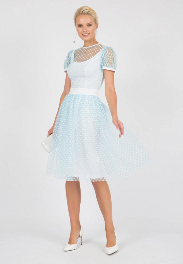 Платье Marichuell бирюзовый, размер 42, фото 2