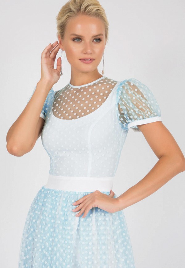 Платье Marichuell бирюзовый, размер 42, фото 4