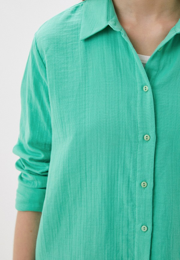 Рубашка DeFacto цвет зеленый  Фото 4