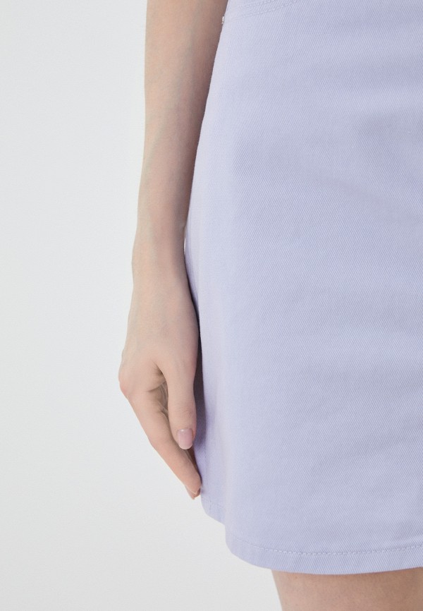 Юбка джинсовая Shu цвет фиолетовый  Фото 4