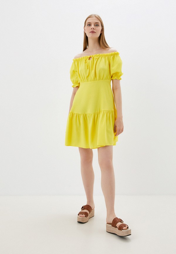 Платье DeFacto цвет желтый  Фото 2