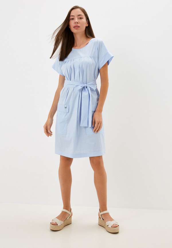 Платье Alexander Bogdanov голубой, размер 52, фото 2