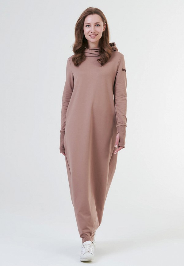 Платье Feedge бежевый, размер 42, фото 4