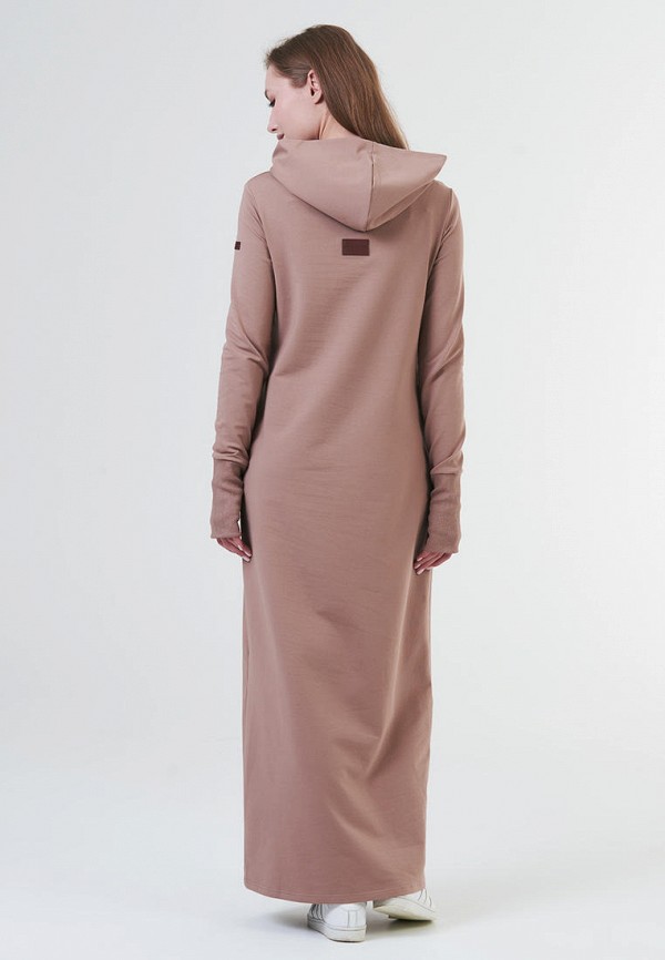 Платье Feedge бежевый, размер 42, фото 3