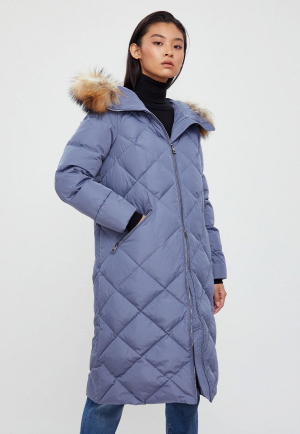 Пуховик Finn Flare фиолетовый MP002XW15VNM