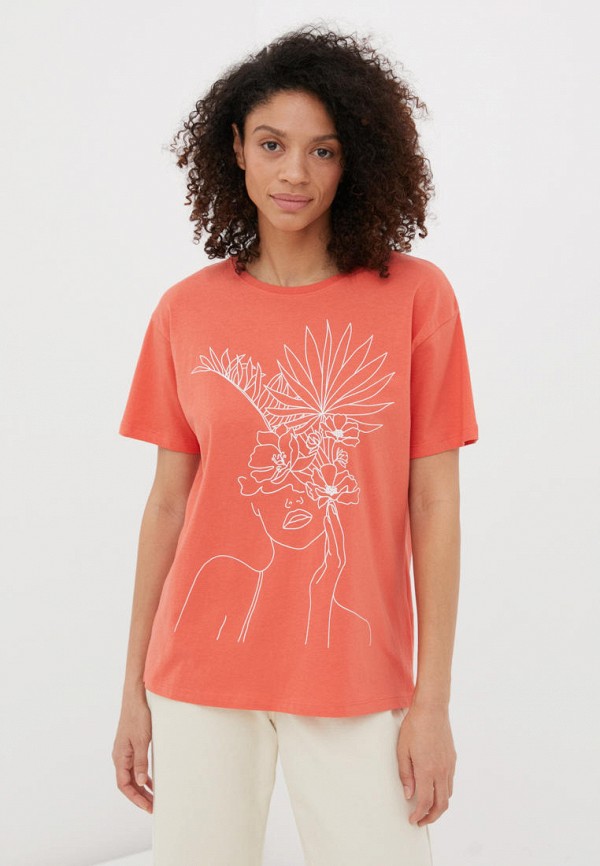 

Футболка Finn Flare, Коралловый