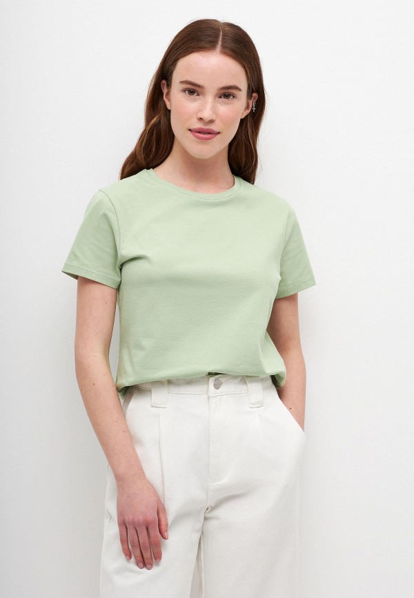 

Футболка Sela, Зеленый, EVA SLIM FIT