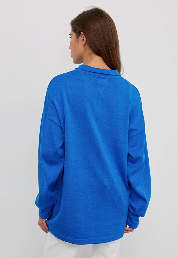 Поло Kivi Clothing цвет синий  Фото 3